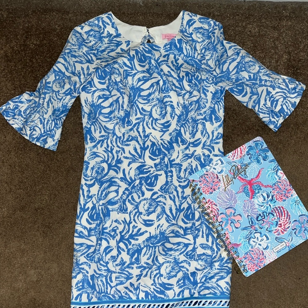Lilly Pulitzer Fiesta Shift Dress 🩵